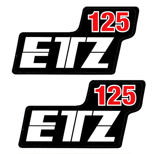Aufkleber etz 125 - 2x,