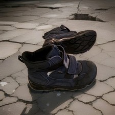 Ecco Light Gore-Tex Winterschuhe Blau Gr.37 Gebraucht Sehr Gut