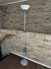 Ikea Fackel Stehlampe silber