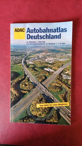 Adac autobahnatlas deutschland - autobahnatlas,