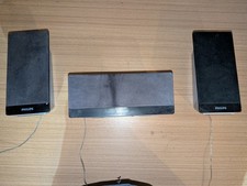 PHILIPS CS-3154E Home Cinema Theatre  Speakers Center & Front4 Ohm Silver/Black 