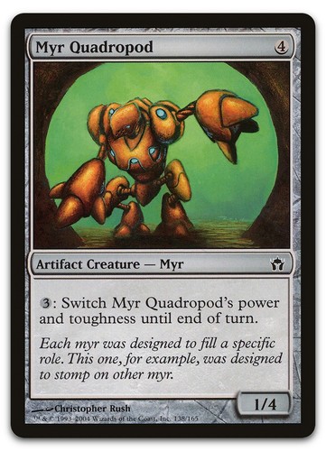 Myr quadropod 138 fifth - myr,