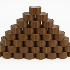 Klebeband Packband braun Paketklebeband 5 cm x 66 m Low-Noise 46 my leise