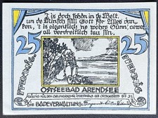 25 Pfennig  Arendsee