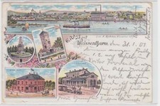 72485 Ak Lithographie Gruss