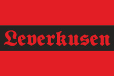 Aufkleber Leverkusen Streifen