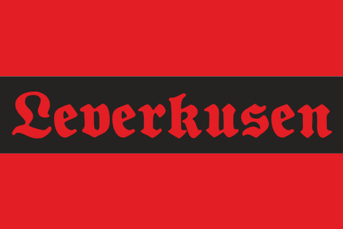 Aufkleber leverkusen streifen - aufkleber,