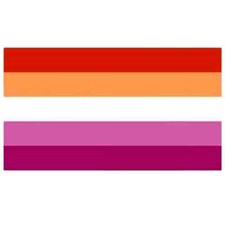 Lesbian Flagge neu Sonne/ Sunset 90*150cm Lesbisch Pridefahne⭐⭐⭐