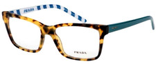 Prada Damen Brillenfassung havana braun petrol Neu ohne Etui