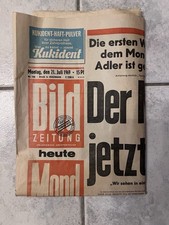 Original Bildzeitung 21.Juli