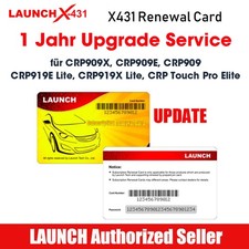 LAUNCH 1 Jahr Software Update für CRP909X CRP909E CRP919X LITE TOUCH PRO ELITE