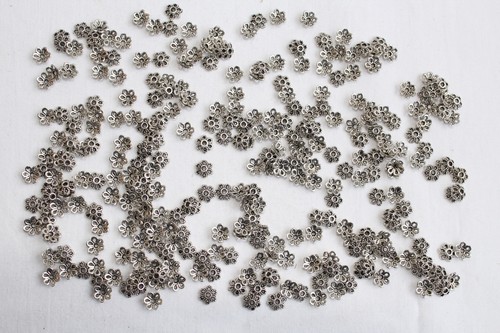 150 metallperlen perlkappen - perlkappen, 5