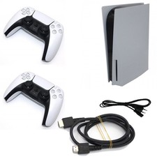 Sony PlayStation 5 - Ps5 Konsole - BlueRay Drive Edition - 825GB + 2 Controller