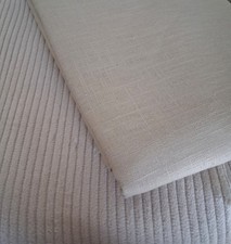Öko-Tex Breitcord BW + Leinen