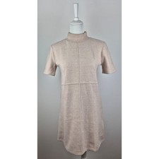 Zara Damen Kleid M 38 beige