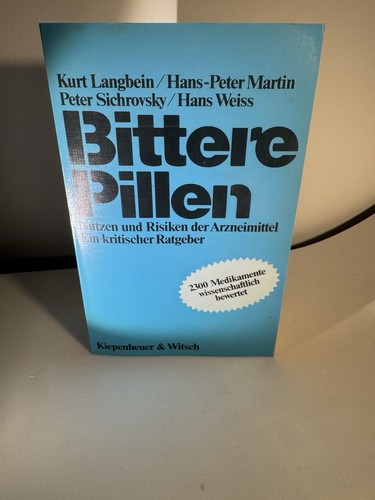 Bittere pillen nutzen und - nutzen,