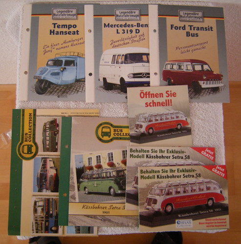 Proschüren von atlas oldtimer - proschüren,