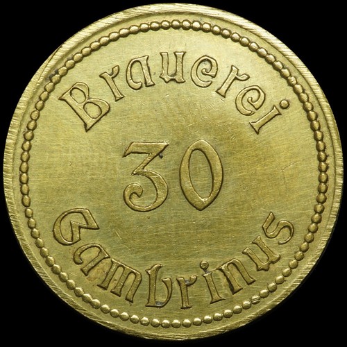 Biermarke pfennig - biermarke:, 30