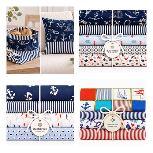 Stoffpaket maritim st 22 - 4-5,