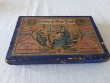 Vintage - Metallschablonen zur Wäsche Stickerei im Originalkarton - sehr alt