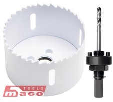 Bohrkronen Lochsäge Dosenbohrer 19-210 mm mit und ohne Aufnahmen HSS Bi-Metall