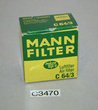2x MANN-FILTER Luftfilter C 64/3 (C3470-R16)