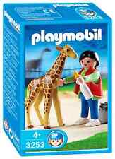 PLAYMOBIL 3253 Babygiraffe mit Pflegerin 3253 Neu & OVP Tierpark  Zoo Giraffe