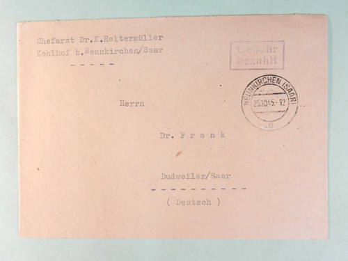 Saar brief gebühr - saar,