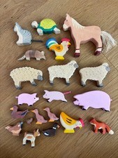 19 Holztiere von Holztiger von