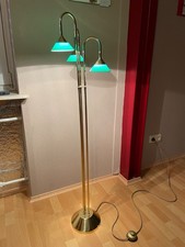 Bomann Stehlampe grün, 126,5 cm, vintage, top Zustand