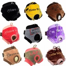 * Schutzhöschen * Hundehöschen * Läufigkeitshöschen für Hunde *DOGSZONE SPRUCH