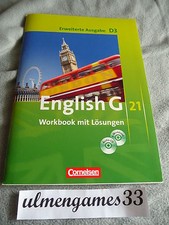 ★ English G 21  D3  Workbook erweiterte Ausgabe mit Lösungen  ★