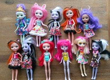 Enchantimals Puppe Puppen Sammlung Konvolut von Mattel  11 Stück