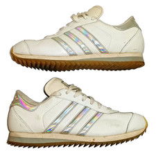 ADIDAS KRASSE DAMEN SNEAKER CLASSIC SCHIMMERND VINTAGE SCHUHE SKATER EU 41 1/3