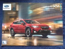 Subaru XV Sonderedition Prospekt Blatt 2022