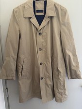 Eduard Dressler Mantel Kurzmantel Trenchcoat Größe 26 neu ungetragen Beige
