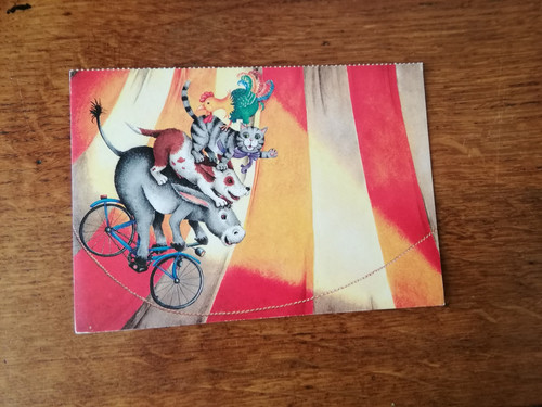 Postkarte ungelaufen kinder - postkarte,