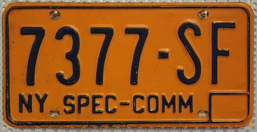 New york nummernschild usa - new,