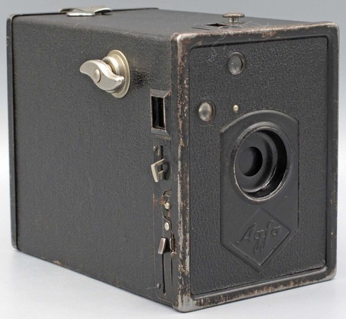 Agfa box mit auslösesperre - agfa,