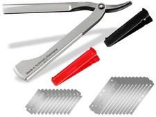 Solinger Rasiermesser Set + 20 Wechselklingen Bartmesser Made in Germany