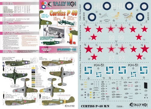 Tally decals p 40m - tally,