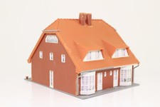 H0 Doppelhaus 2 x Doppelhaushälfte Wohnhausfertig fertig aufgebaut