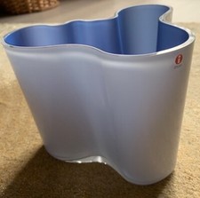 Iittala Alvar Aalto Savoy DUO „Suomi Finland 100“ + „UPM" finnisch Blau + weiß