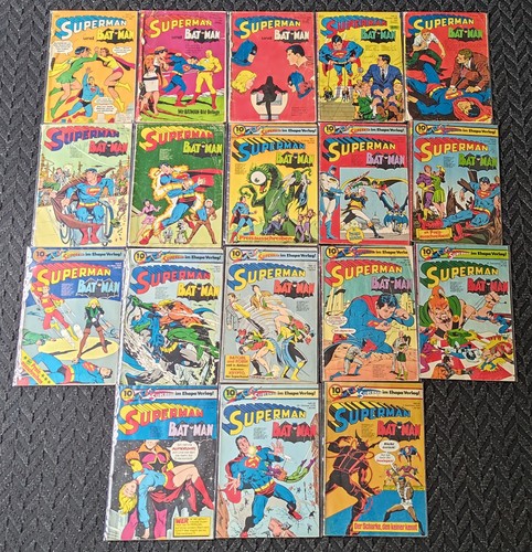 Superman batman comics - superman,