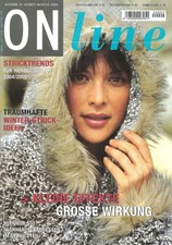 2 Strickhefte im Set -ONline Stricktrends Frühjahr / Sommer + Herbst/Winter 2004
