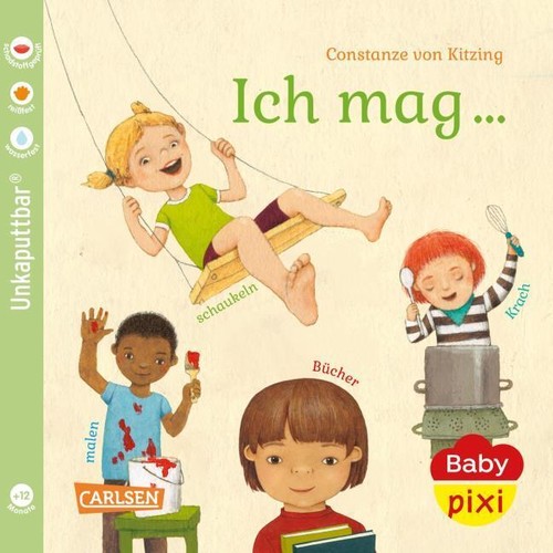 Ich mag schaukeln malen - mag,