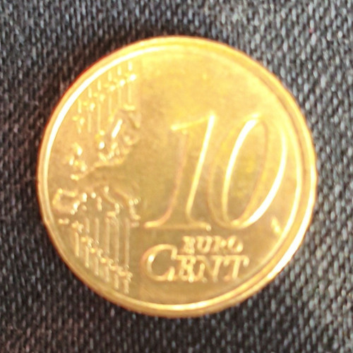 Euro cent kursmünze 2002 - 10,