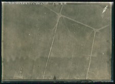 Foto 18x13 Luftbild - Fl.37 Fliegerabtei. Straßenkreuz Woël Lothringen b. Verdun