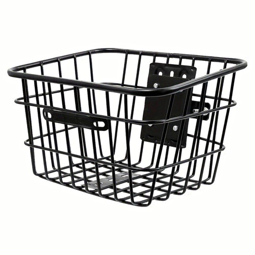 Fahrradkorb metall schwarz mit - metall,