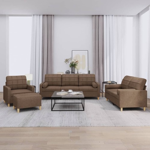 Sofagarnitur mit kissen sessel - mit,